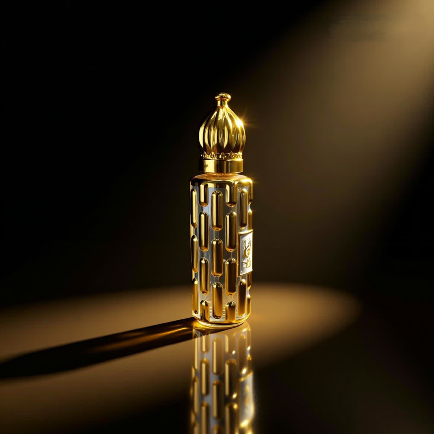10 ML Golden Color Sisi ( Khali Bottle )