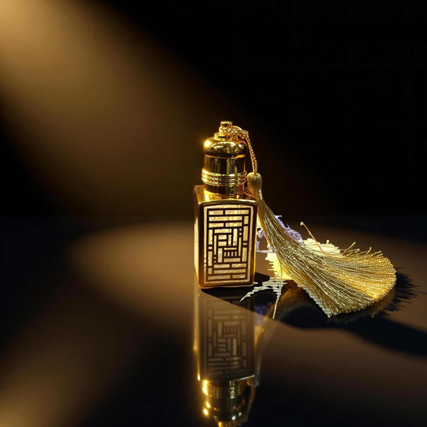 10 ML Golden Color Sisi ( Khali Bottle )