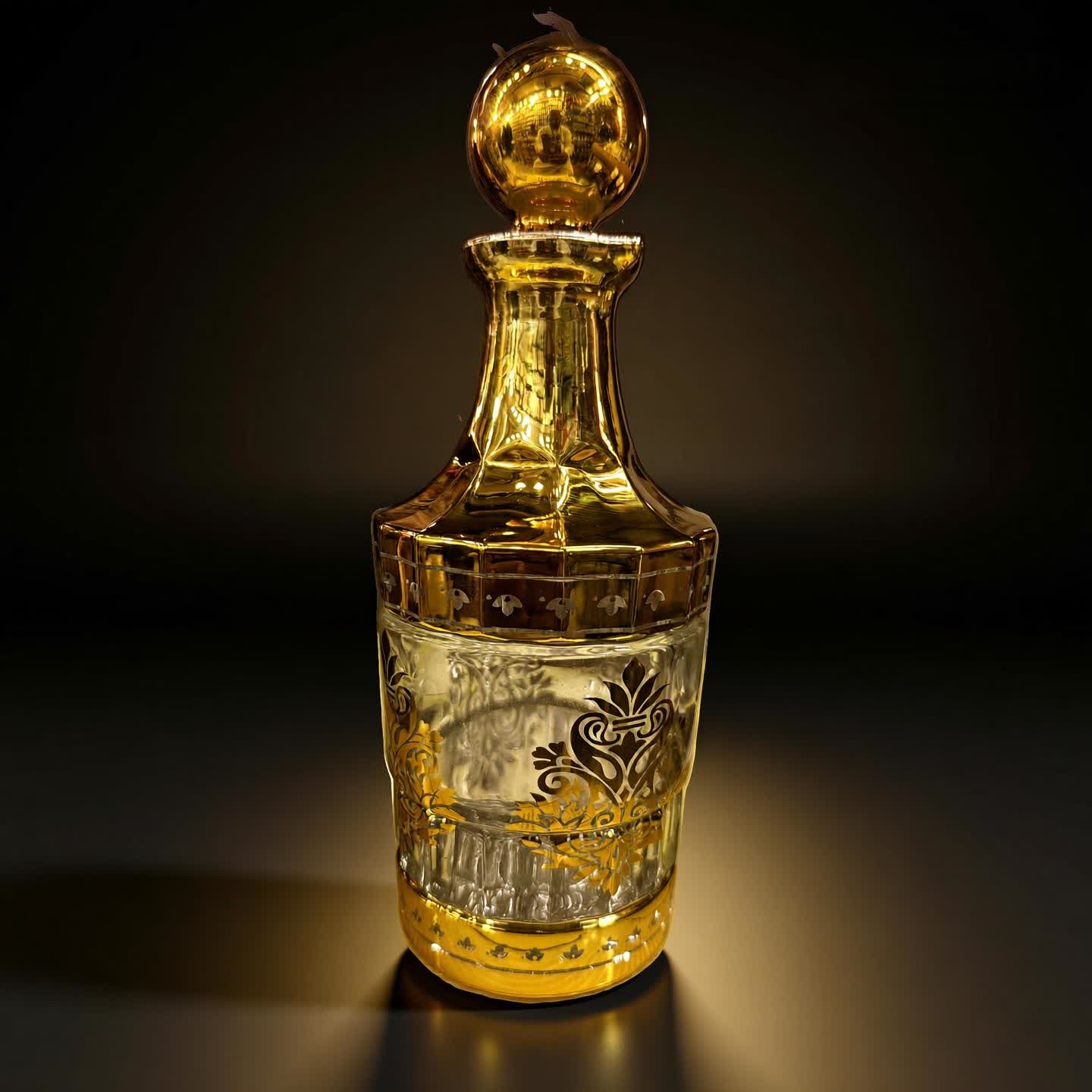 250 ML Golden Color Bottle ( Khali Bottle/ Sisi )