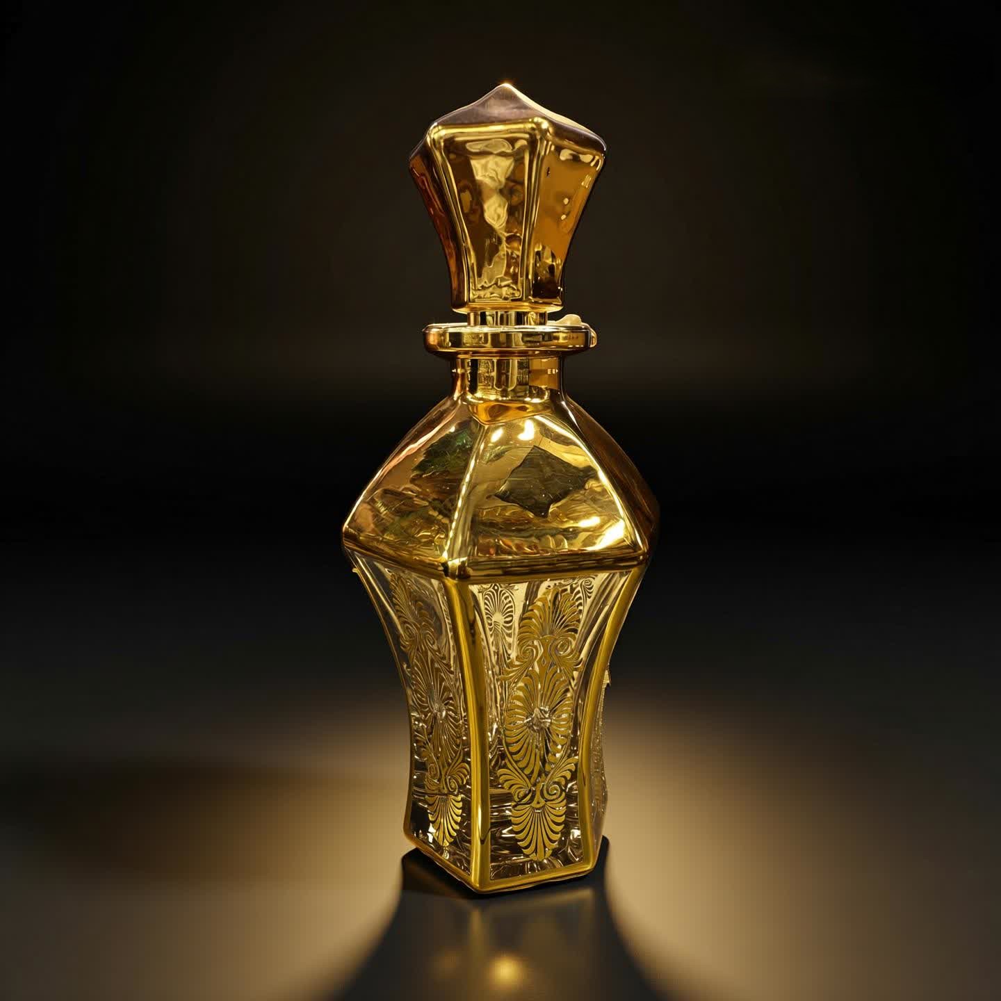 250 ML Golden Color Bottle ( Khali Bottle/ Sisi )