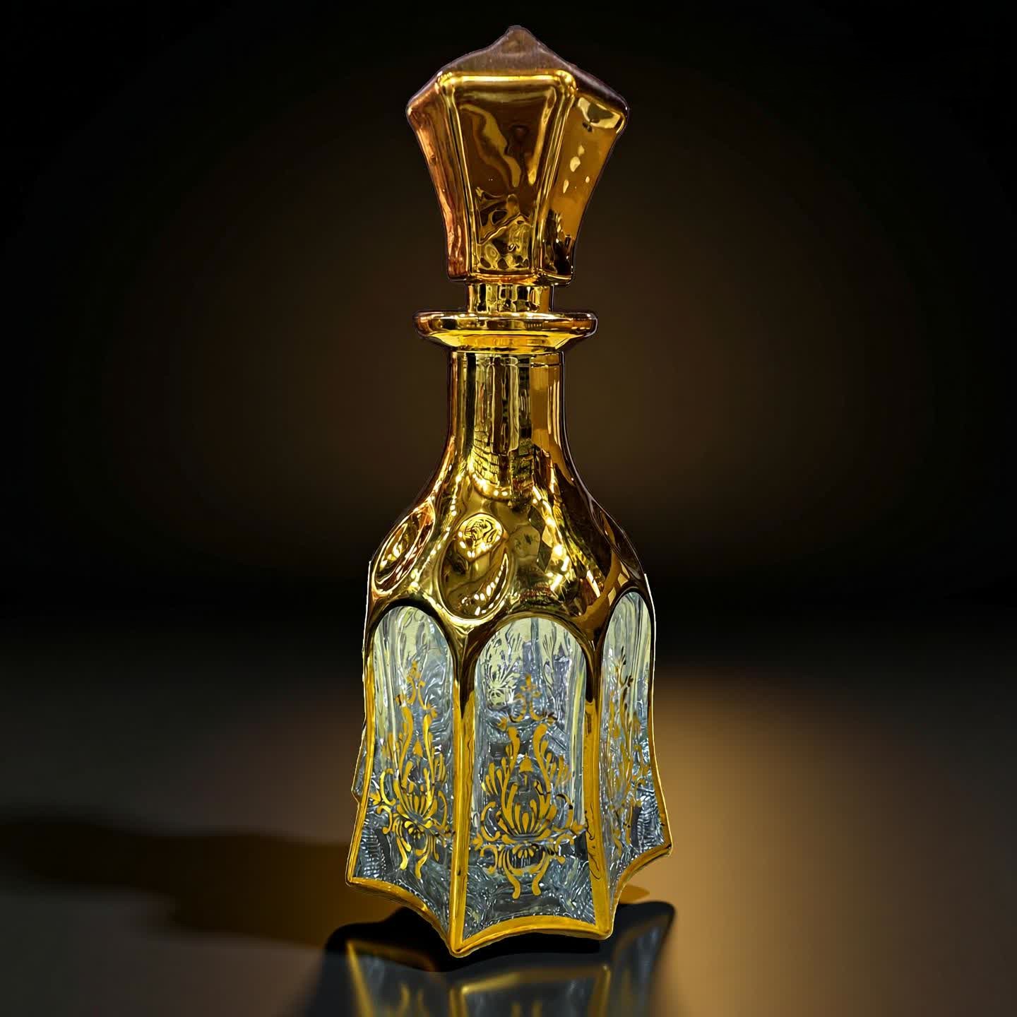 250 ML Golden Color Bottle ( Khali Bottle/ Sisi )