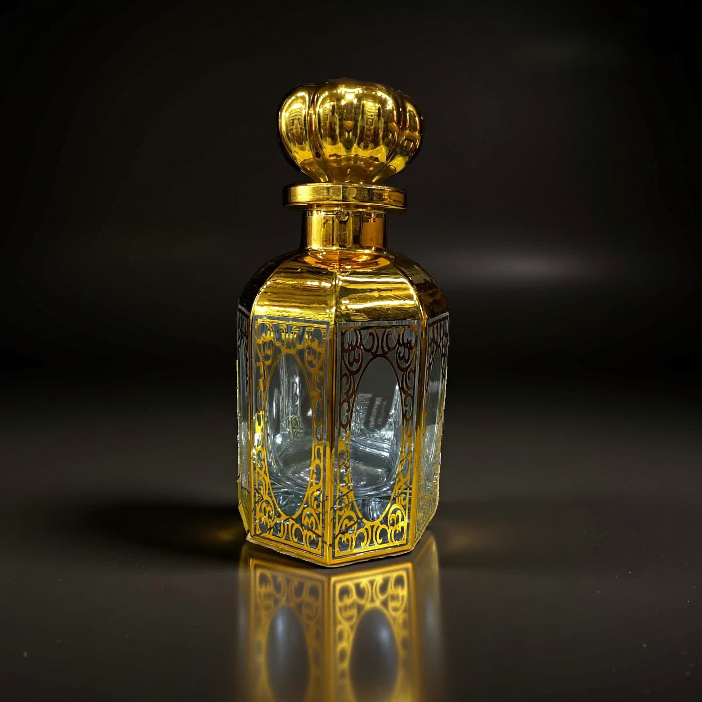 250 ML Golden Color Bottle ( Khali Bottle/ Sisi )