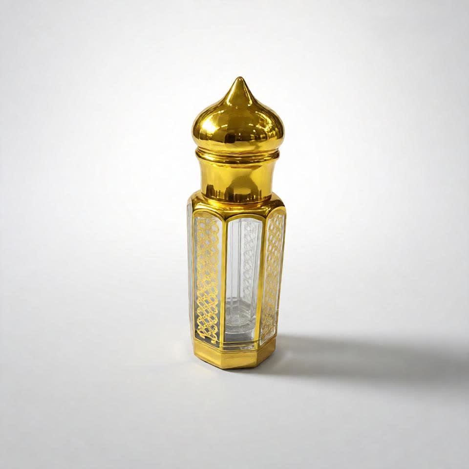 6 ML Bottle metal Bottle 1 Pcs ( Khali Bottle/Sisi )